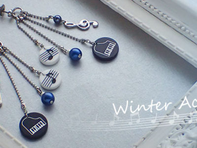 音楽モチーフのポストピアス