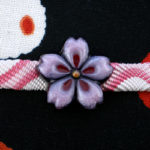 春花帯留　桜Ｂ　正面