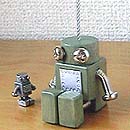 ロボロボ・カードスタンド【グリーン】ロボットのカードスタンド