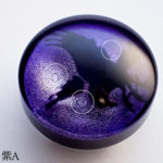 八咫烏の帯留め少々難 紫Aアップ