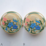 秋草の帯留め少々難